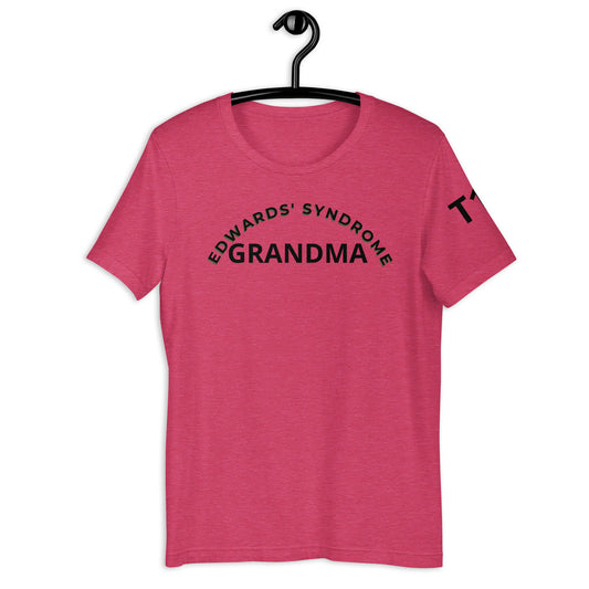 Edwards' Syndrome Grandma Unisex t-shirt