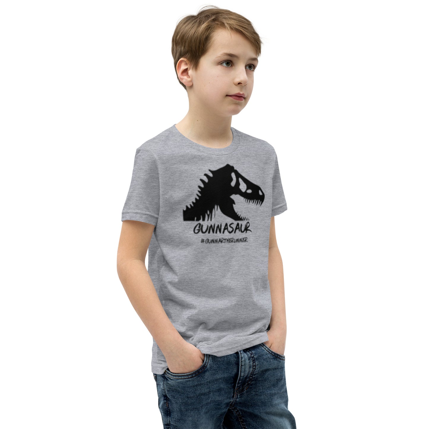(Gunnar) Gunnasaur Youth Short Sleeve T-Shirt