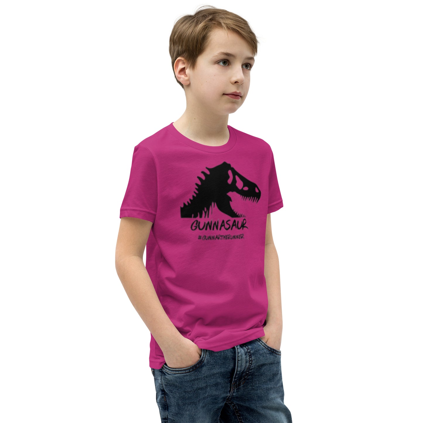 (Gunnar) Gunnasaur Youth Short Sleeve T-Shirt