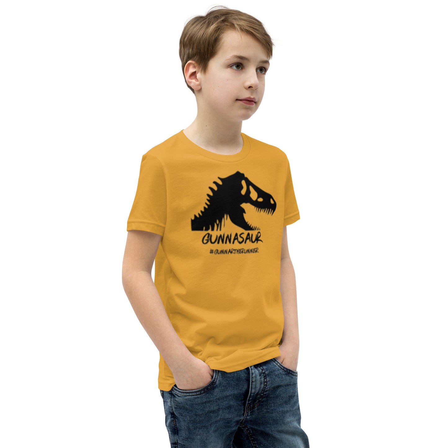 (Gunnar) Gunnasaur Youth Short Sleeve T-Shirt