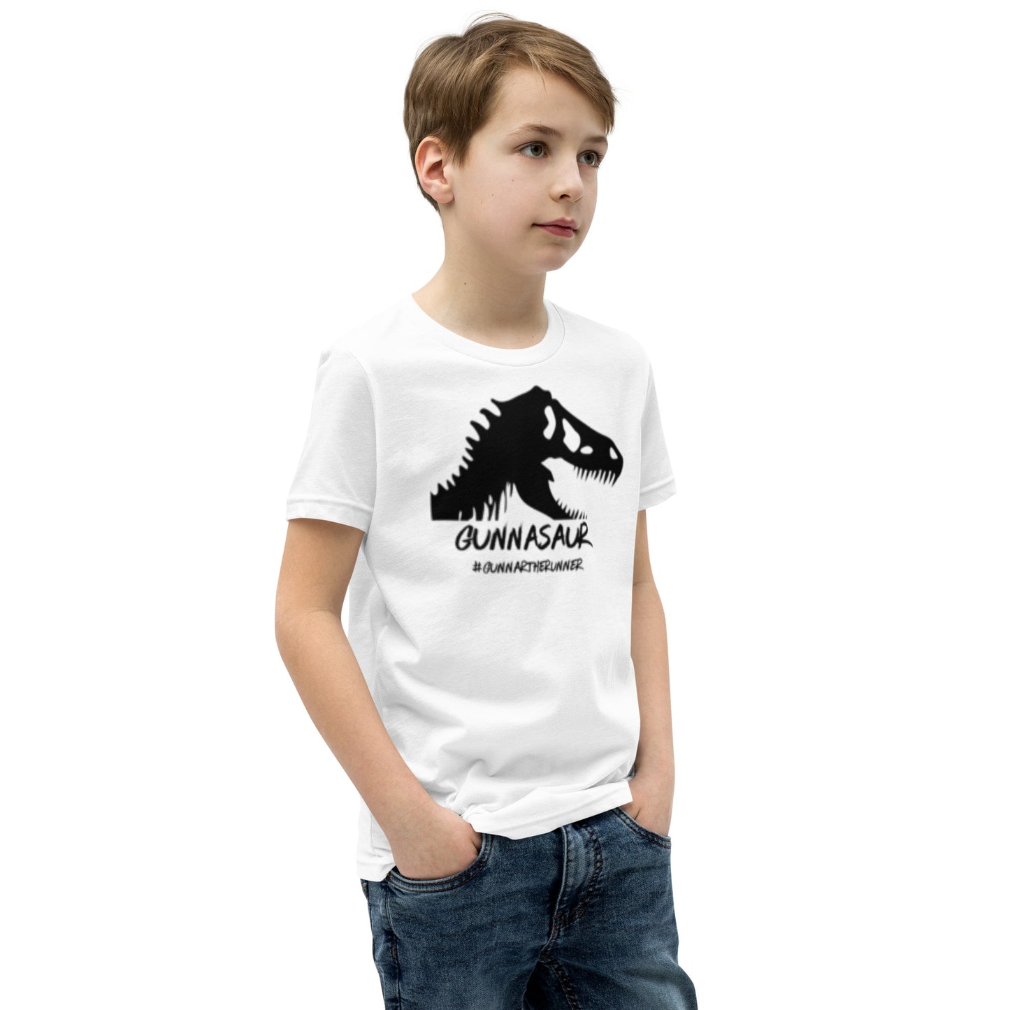 (Gunnar) Gunnasaur Youth Short Sleeve T-Shirt