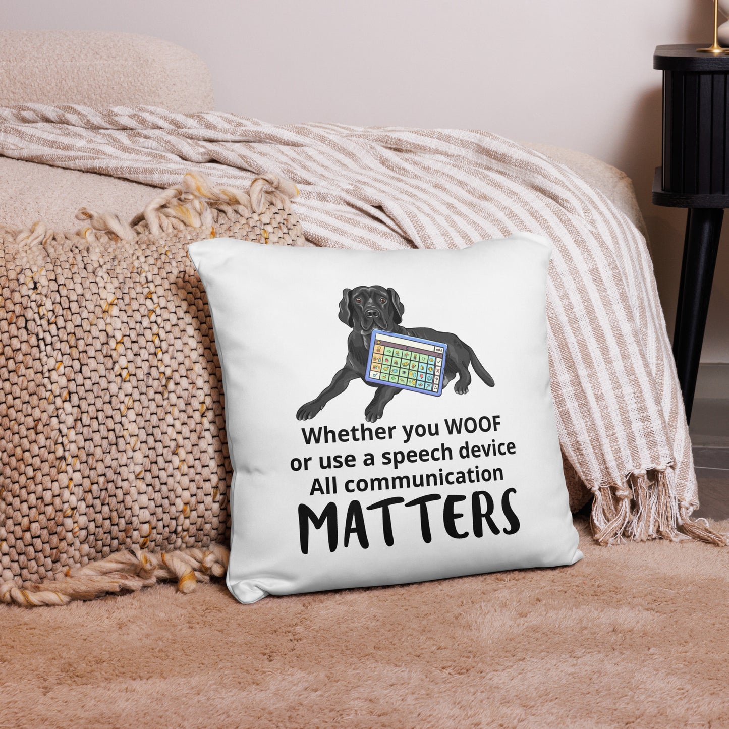 All Communication Matters Pillow