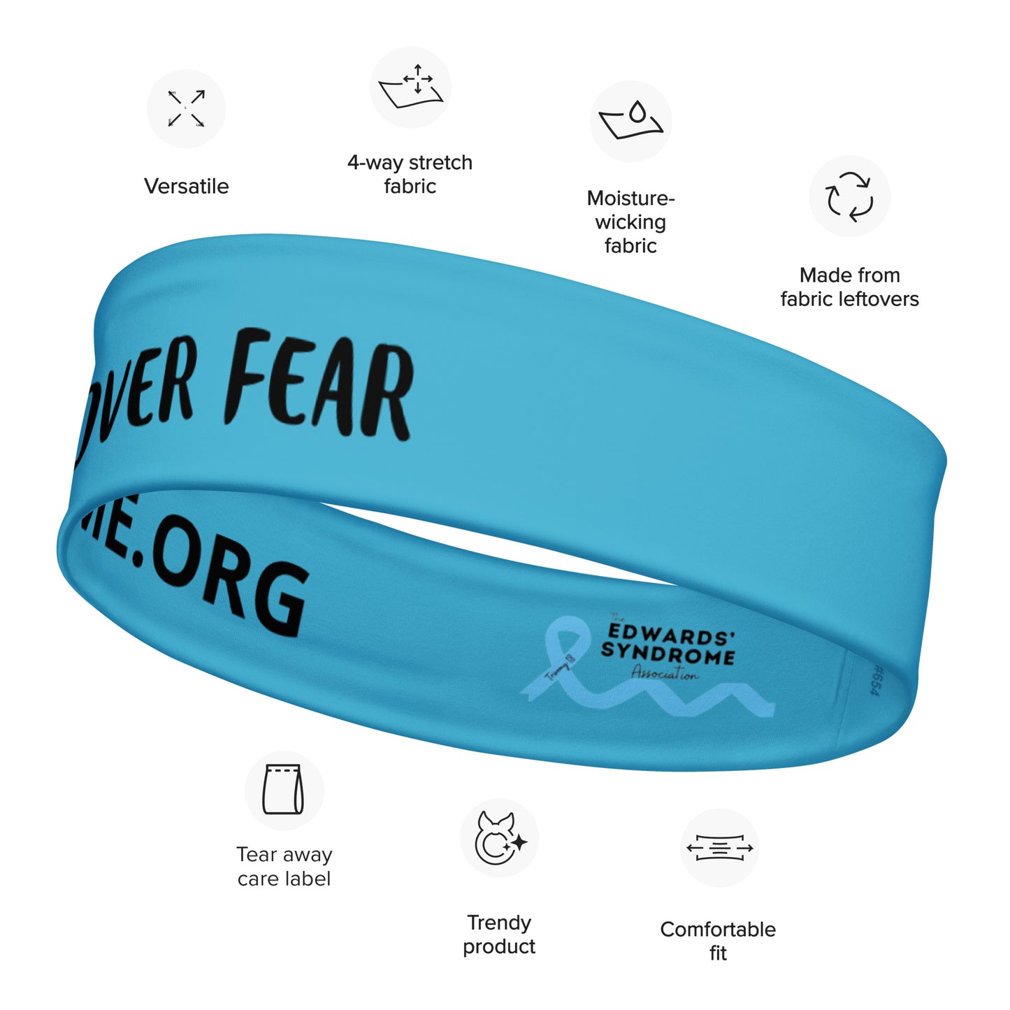 (FAITH OVER FEAR) Headband