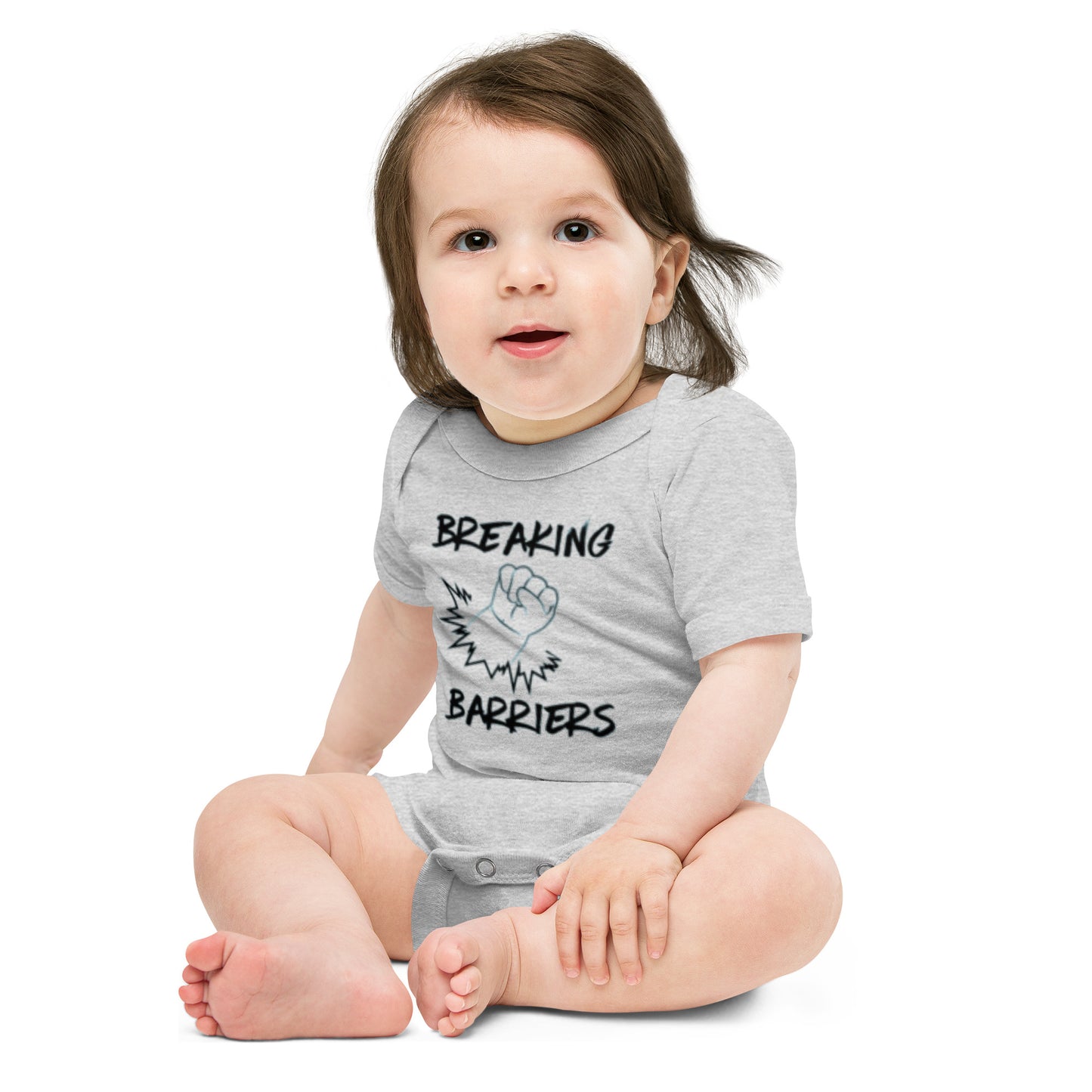 Breaking Barriers-Baby short sleeve one piece