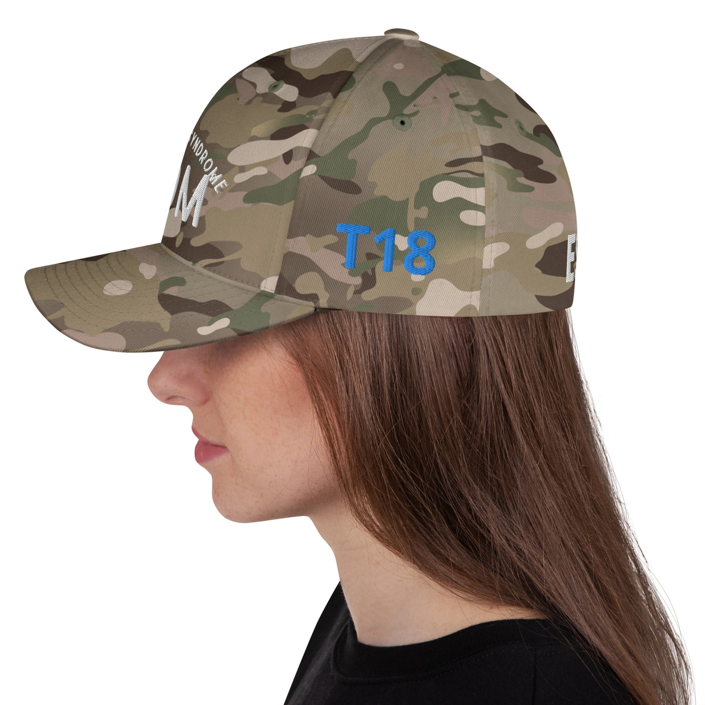 Edwards' Syndrome Mom Structured Twill Cap