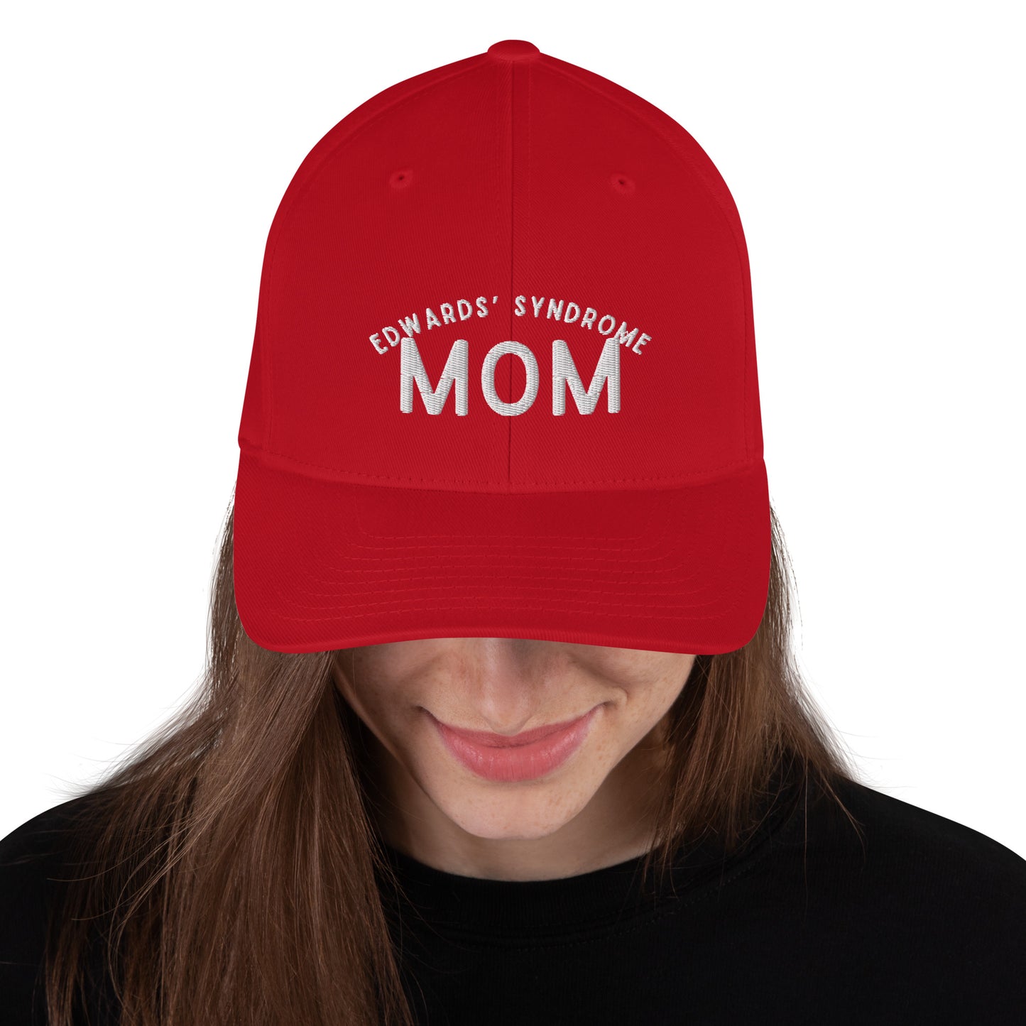 Edwards' Syndrome Mom Structured Twill Cap