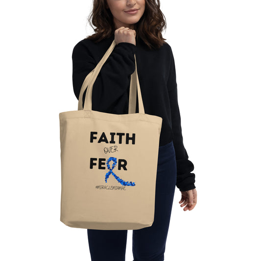 (Mia) Faith over Fear Tote Bag