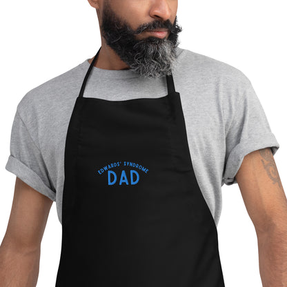 Edwards' Syndrome Dad Embroidered Apron