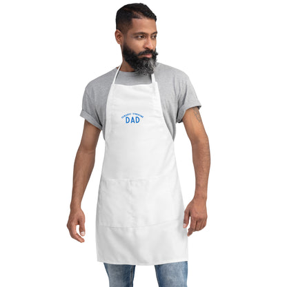 Edwards' Syndrome Dad Embroidered Apron