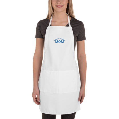 Edwards' Syndrome Mom Embroidered Apron