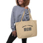 Edwards' Syndrome Mom Large organic tote bag