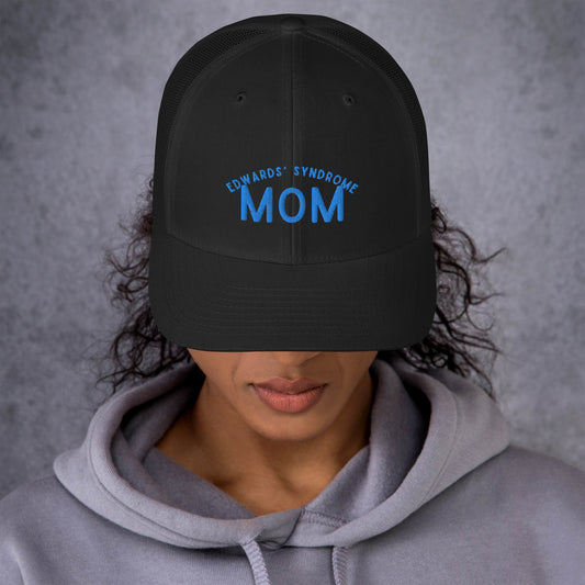 Edwards' Syndrome Mom Trucker Cap