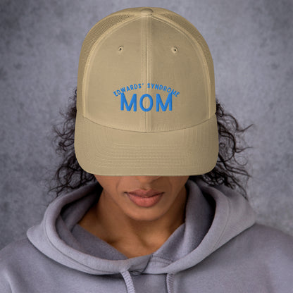 Edwards' Syndrome Mom Trucker Cap