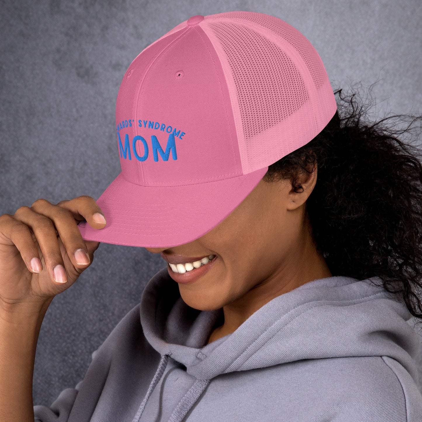 Edwards' Syndrome Mom Trucker Cap