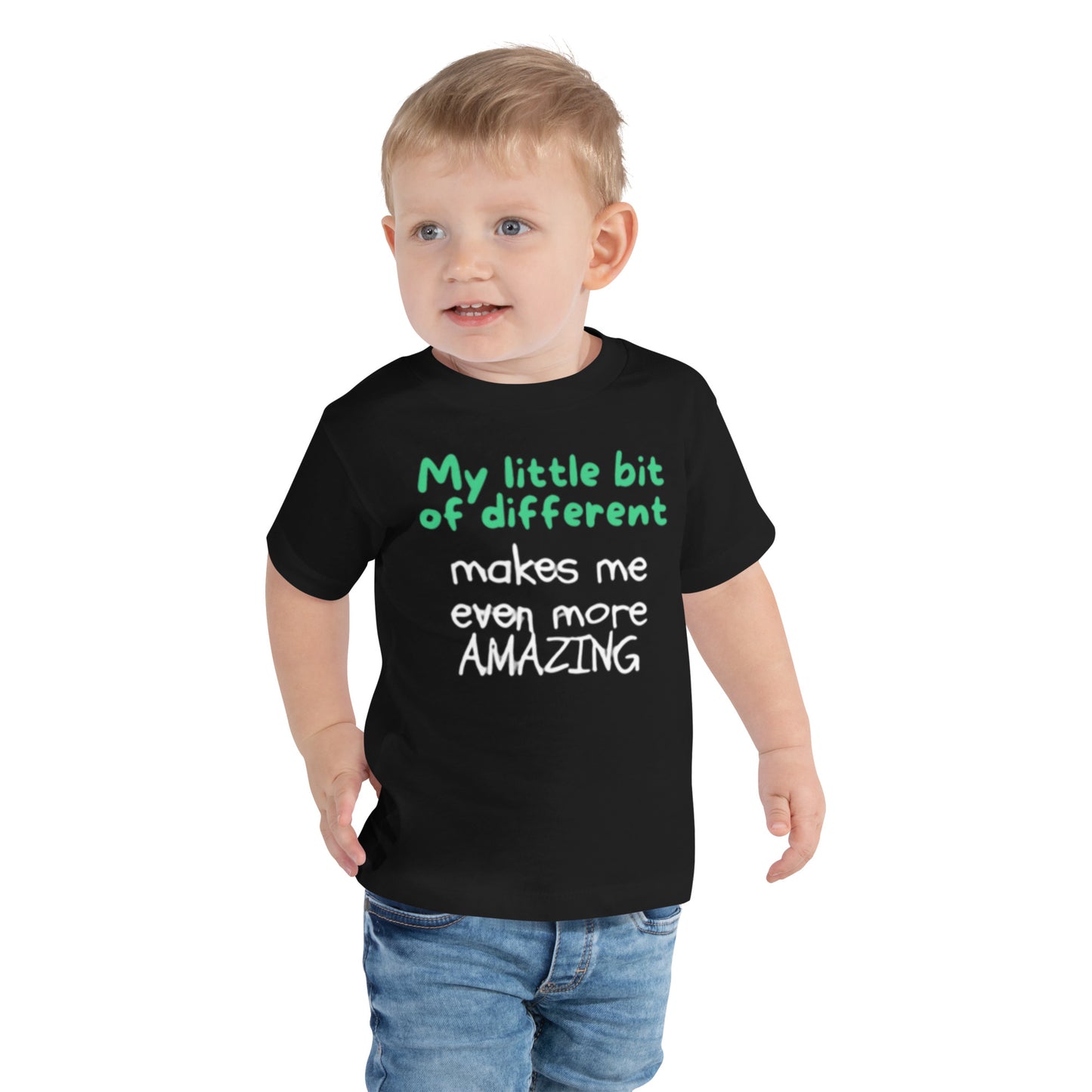 Different Makes Me Amazing Toddler Shirt