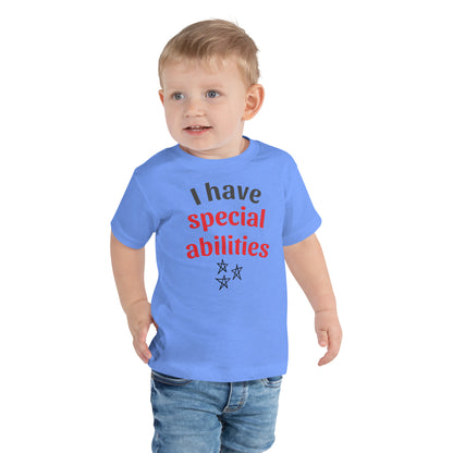 I have Special Abilities Toddler Short Sleeve Tee