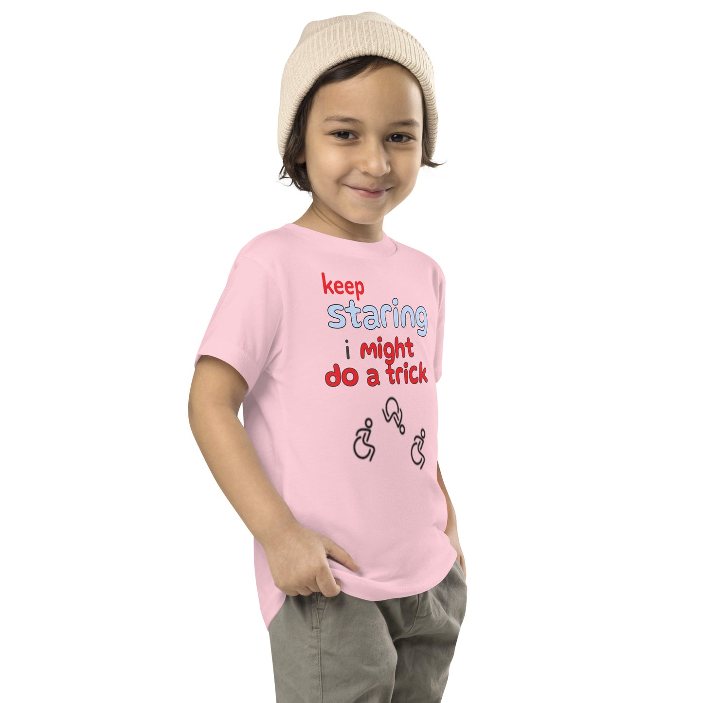 Keep Staring Toddler Short Sleeve Tee