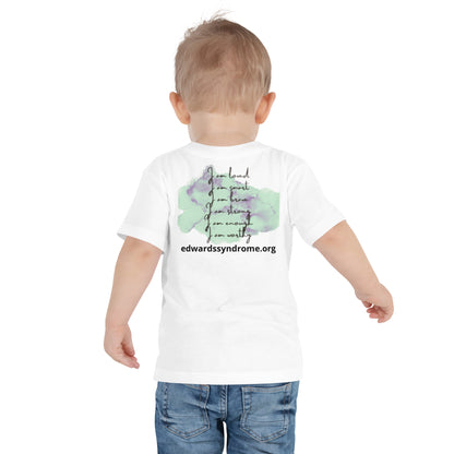 I am Strong Toddler Short Sleeve Tee