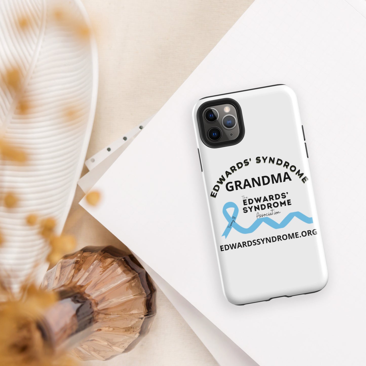 Edwards' Syndrome Grandma Tough Case for iPhone®