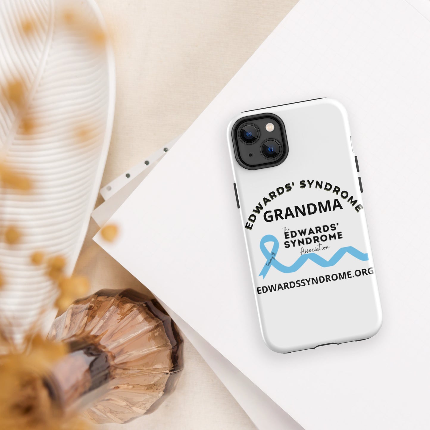 Edwards' Syndrome Grandma Tough Case for iPhone®