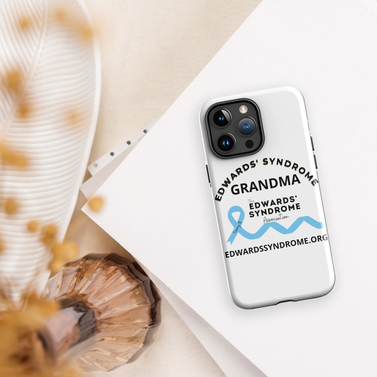 Edwards' Syndrome Grandma Tough Case for iPhone®