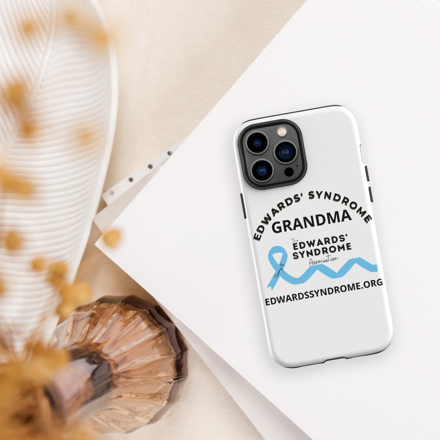 Edwards' Syndrome Grandma Tough Case for iPhone®