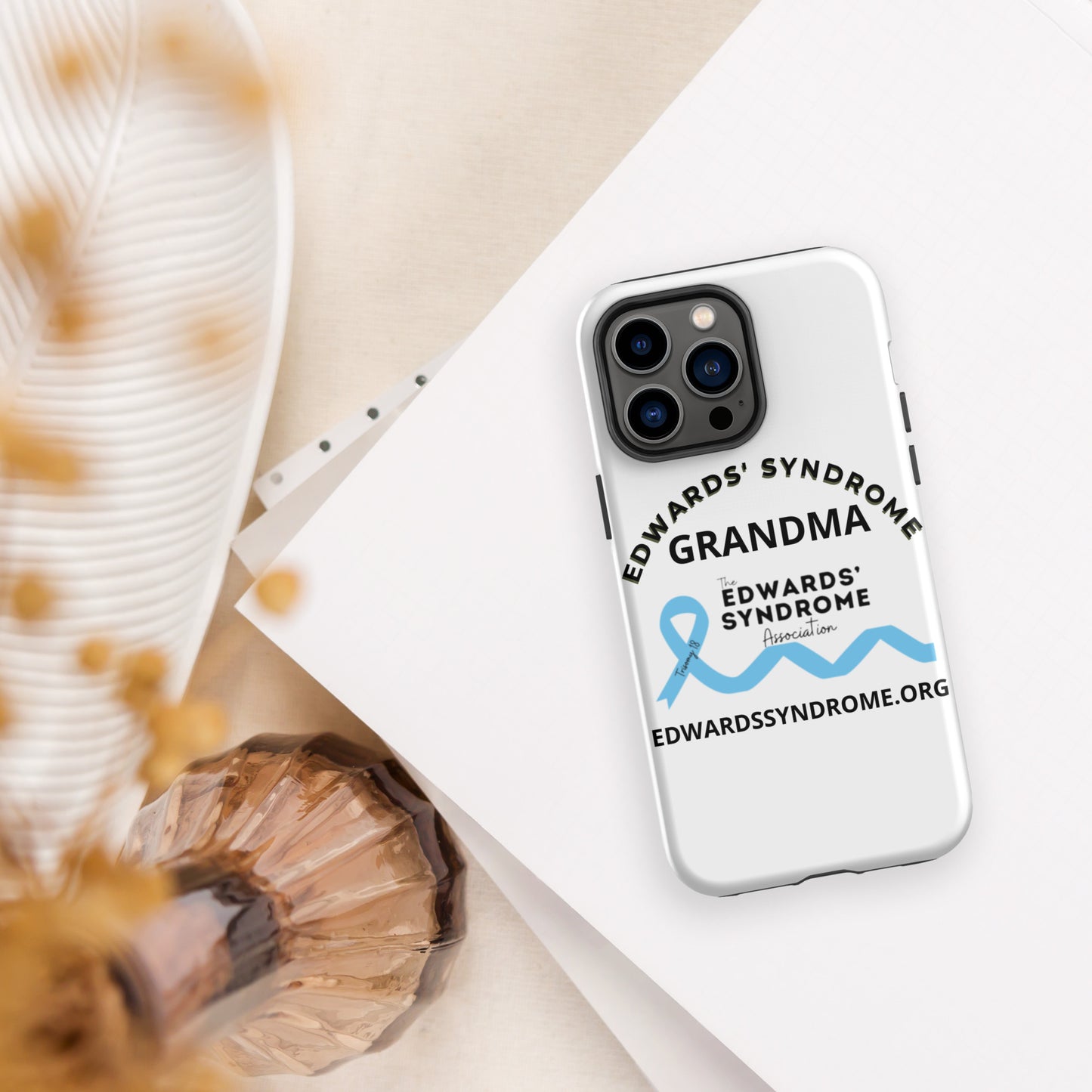 Edwards' Syndrome Grandma Tough Case for iPhone®