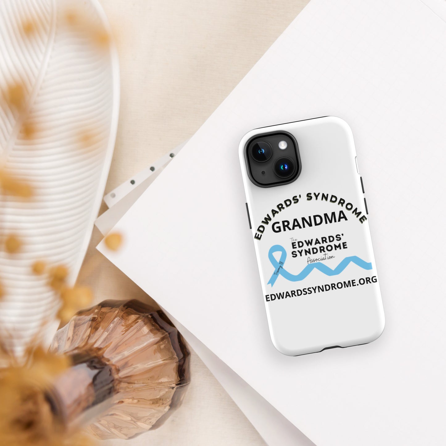 Edwards' Syndrome Grandma Tough Case for iPhone®