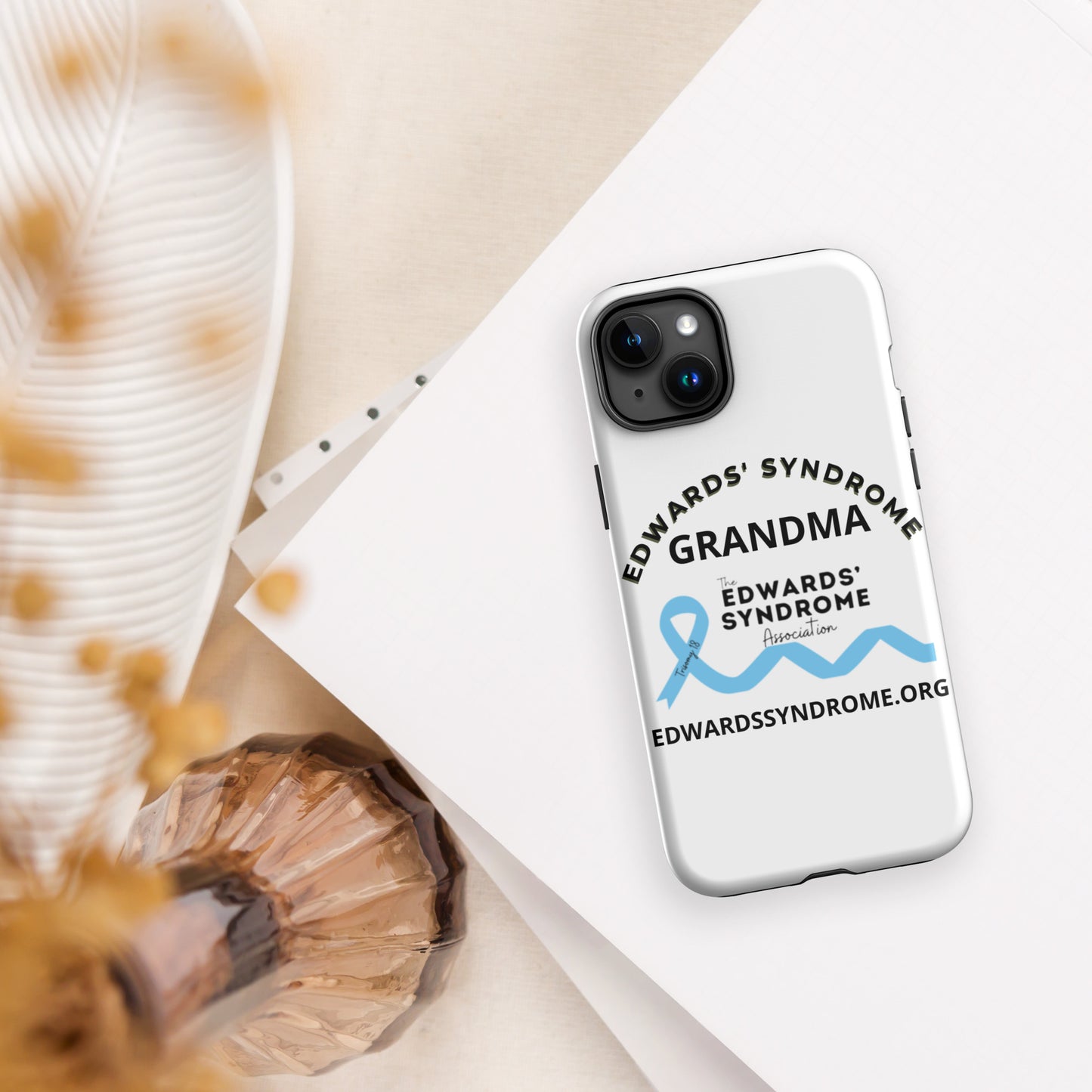 Edwards' Syndrome Grandma Tough Case for iPhone®