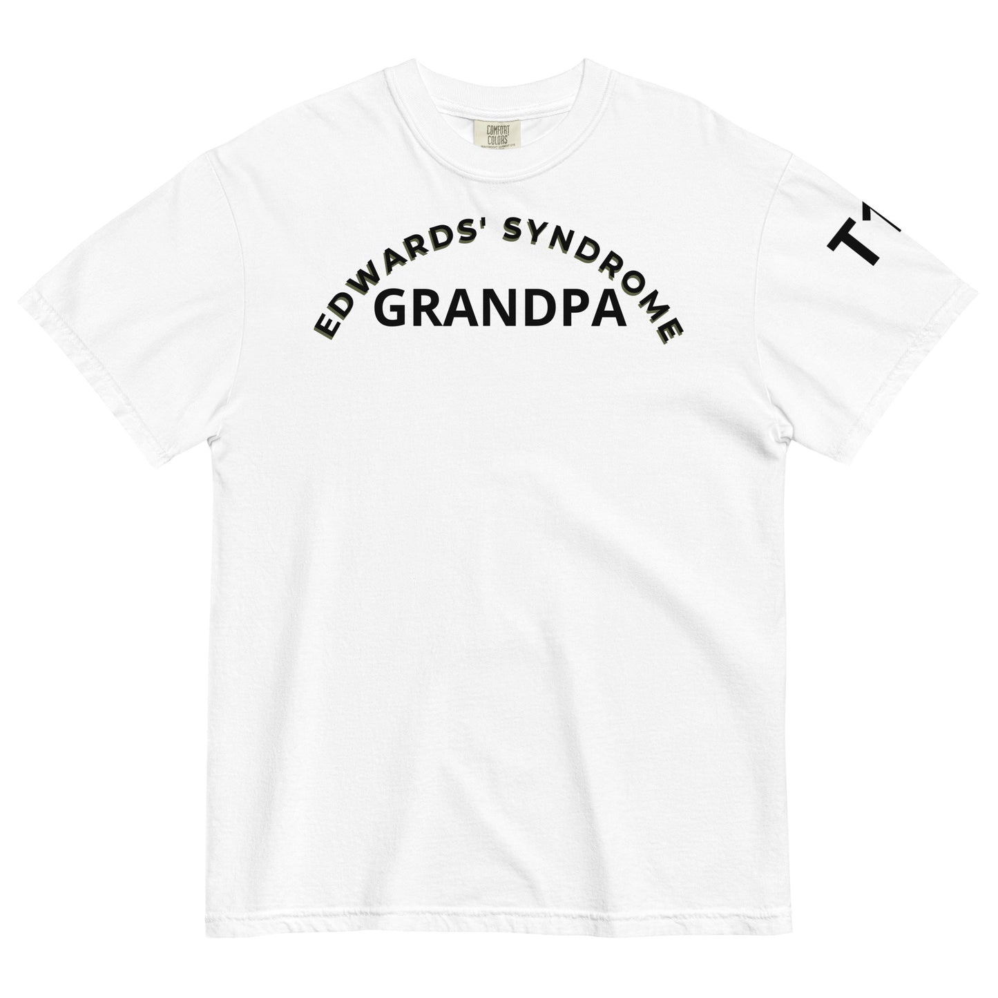 Edwards' Syndrome Grandpa  t-shirt