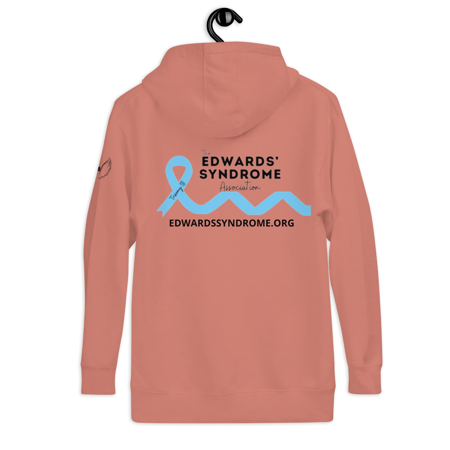 Edwards' Syndrome Angel Mom Hoodie