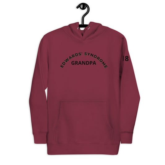 Edwards' Syndrome Grandpa Hoodie