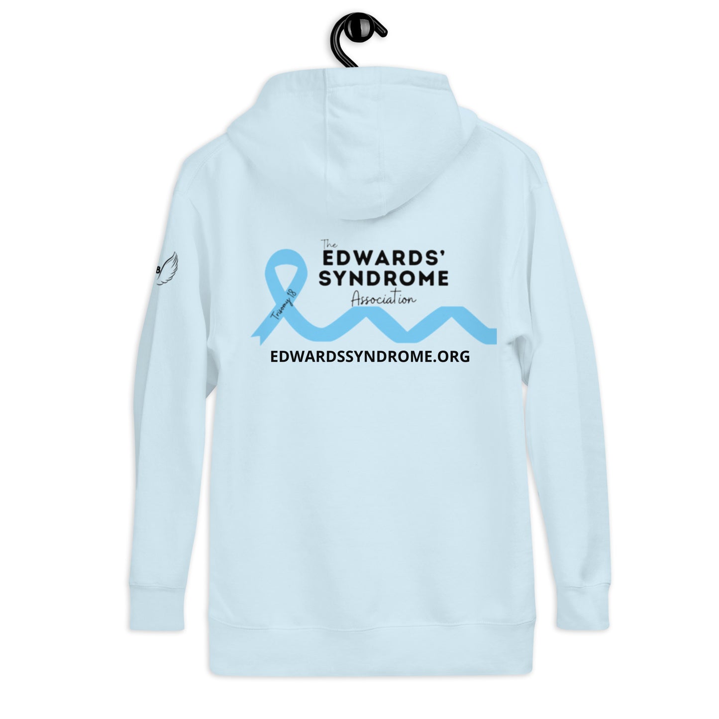 Edwards' Syndrome Angel Mom Hoodie