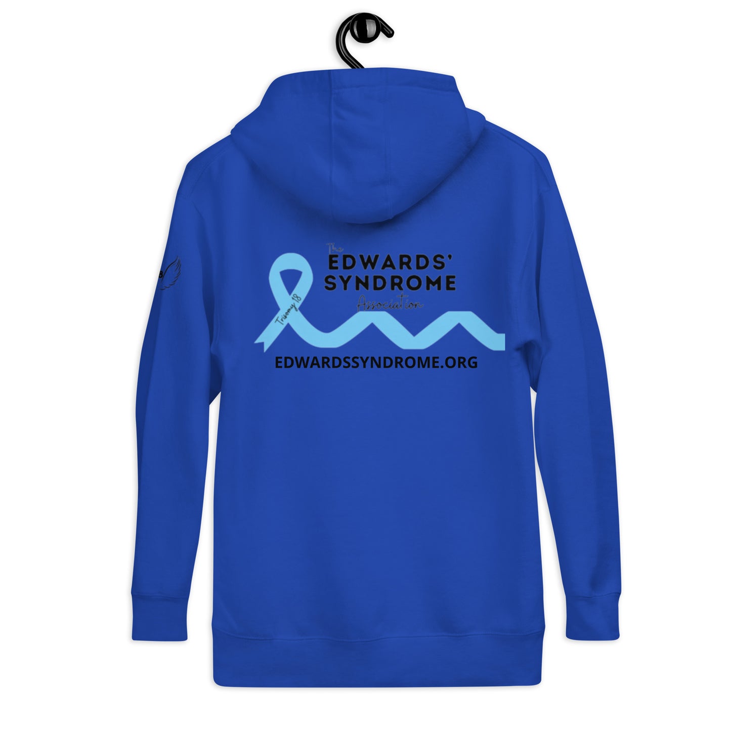 Edwards' Syndrome Angel Mom Hoodie