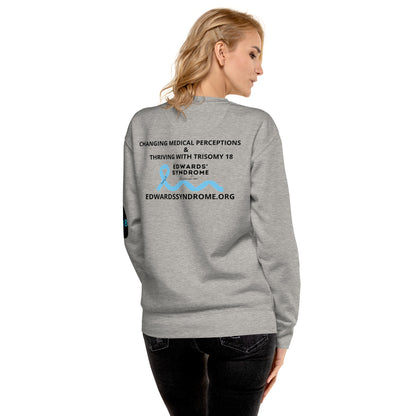 (Mia) Faith over Fear-Unisex Premium Sweatshirt