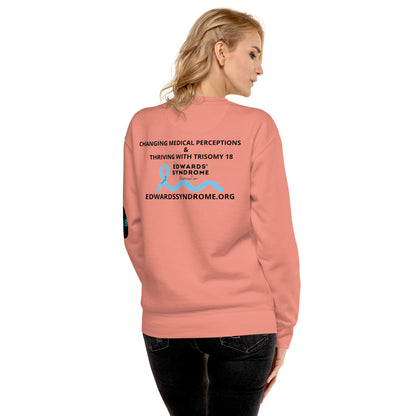 (Mia) Faith over Fear-Unisex Premium Sweatshirt