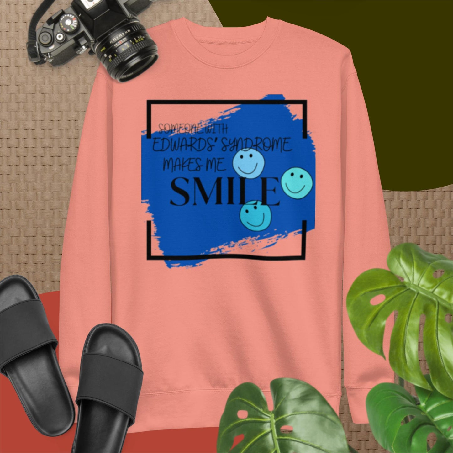 (Smile) Unisex Premium Sweatshirt