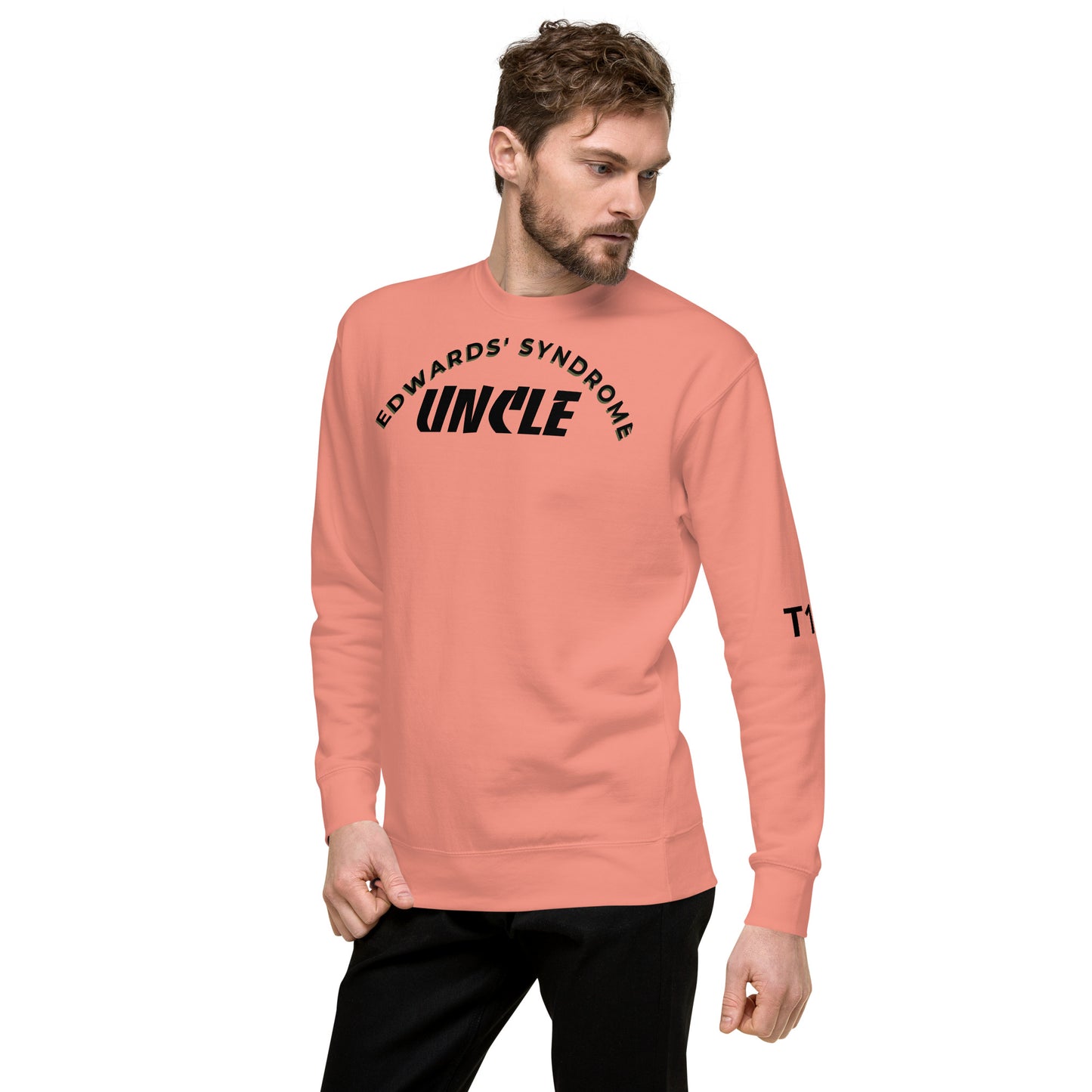 Edwards' Syndrome Uncle Premium Sweatshirt