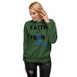 (Mia) Faith over Fear-Unisex Premium Sweatshirt