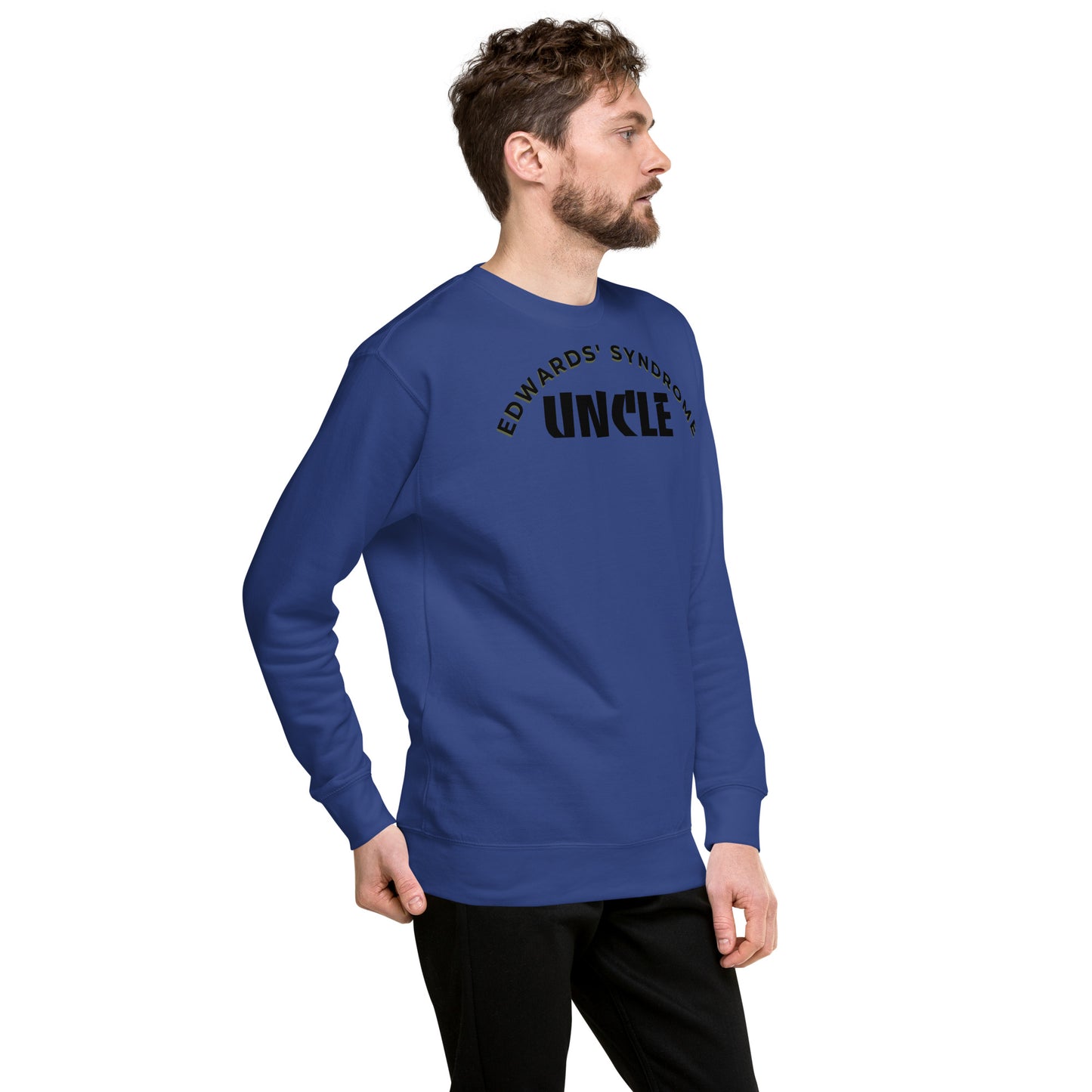 Edwards' Syndrome Uncle Premium Sweatshirt