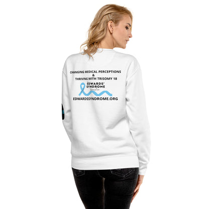 (Mia) Faith over Fear-Unisex Premium Sweatshirt