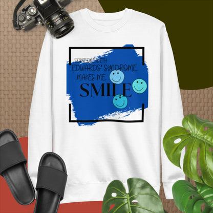 (Smile) Unisex Premium Sweatshirt