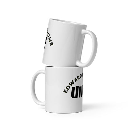 Edwards' Syndrome Uncle White glossy mug