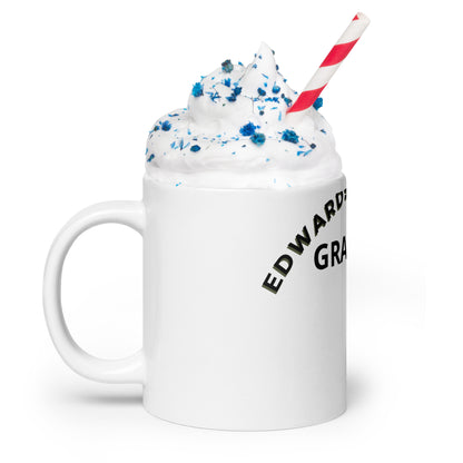 Edwards' Syndrome Grandma White glossy mug