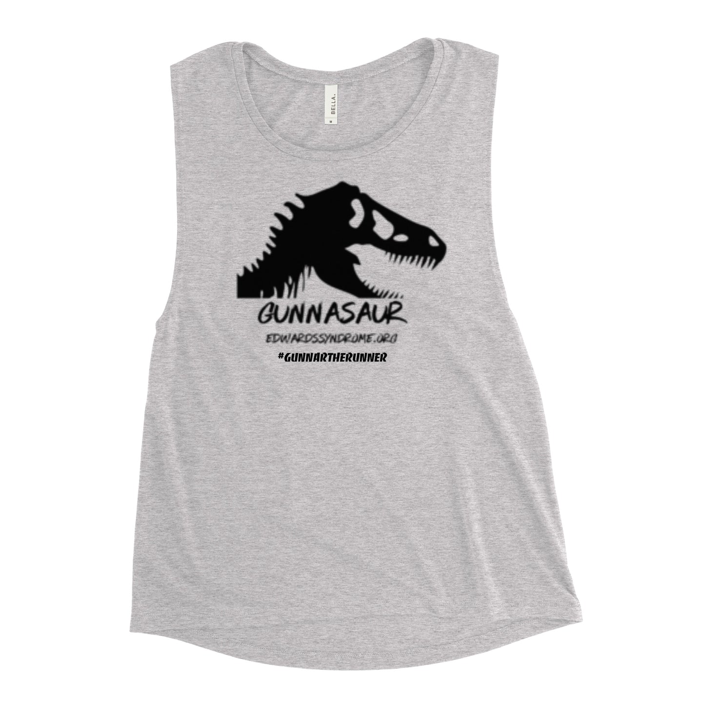 (Gunnar) Gunnasaur Ladies’ Muscle Tank