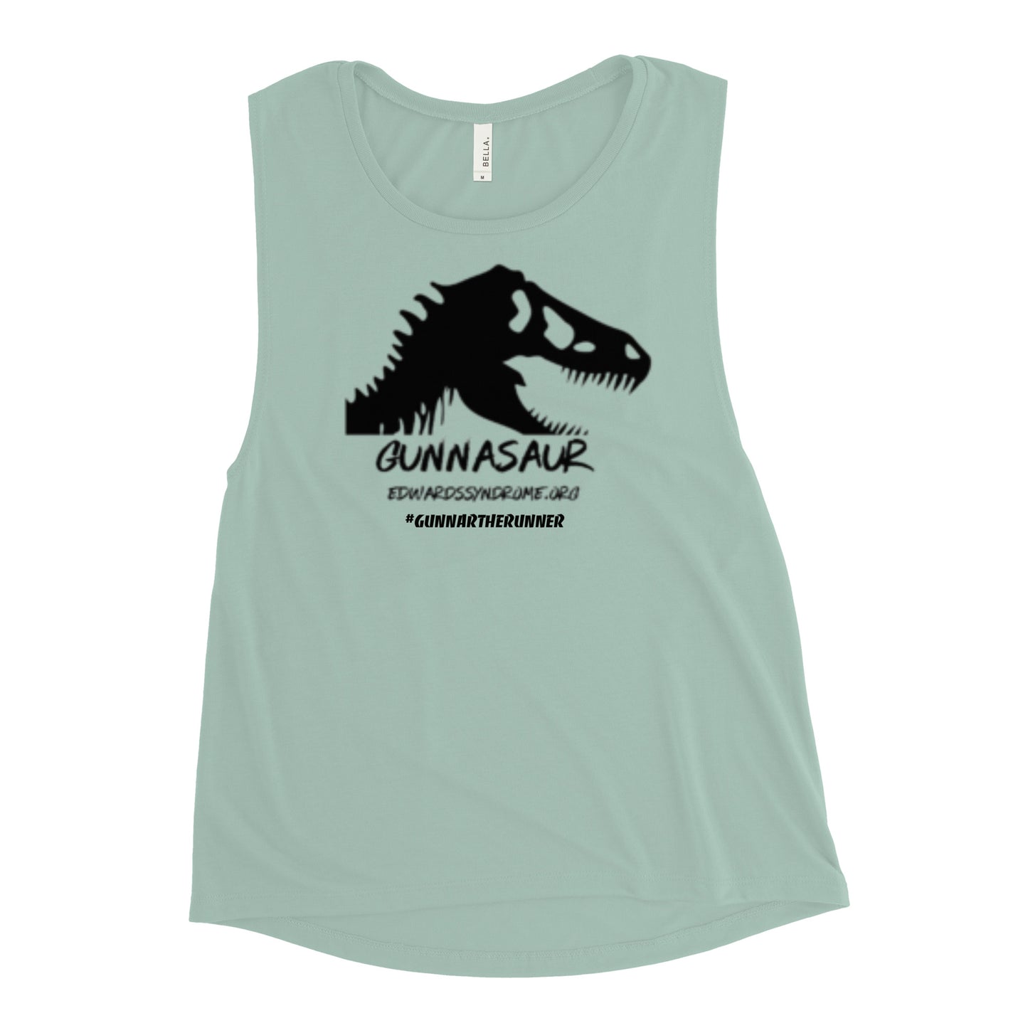 (Gunnar) Gunnasaur Ladies’ Muscle Tank