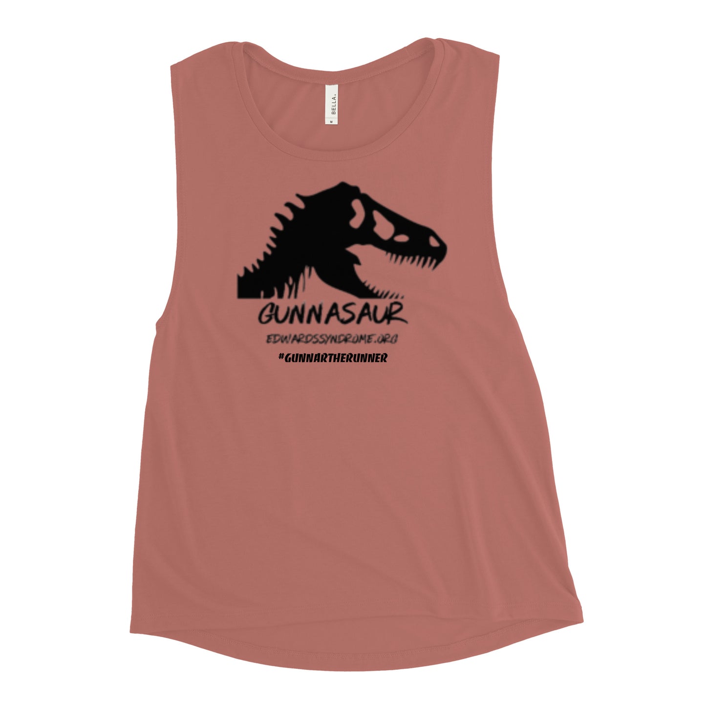 (Gunnar) Gunnasaur Ladies’ Muscle Tank