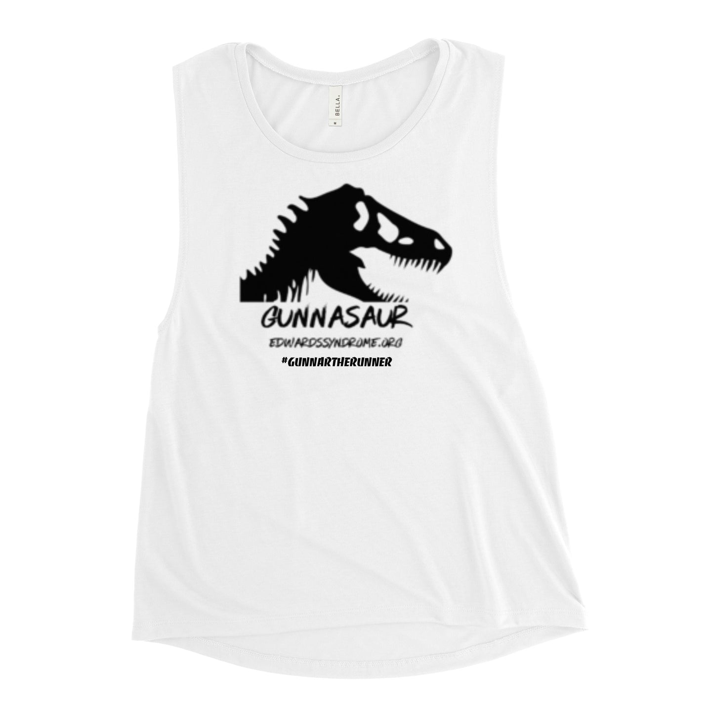 (Gunnar) Gunnasaur Ladies’ Muscle Tank