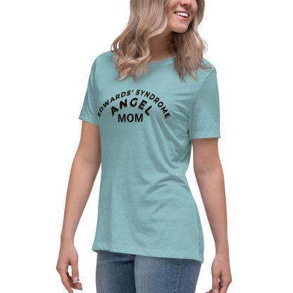 Edwards' Syndrome Angel Mom Women's Relaxed T-Shirt