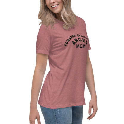 Edwards' Syndrome Angel Mom Women's Relaxed T-Shirt